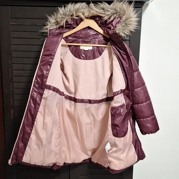 MICHAEL KORS Girls Walker Length Puffer Jacket - Picture 2 of 4